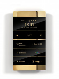 ENERTEX 1177-01-gl KNX контроллер комнаты MeTa2 | Premium | настоящее золотое покрытие