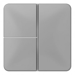 Jung CD403TSAGR комплект кнопок 3-позиционный, F40, серия CD, серый