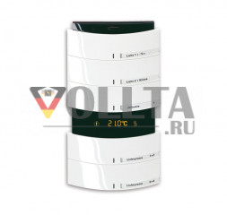 Элемент управления Busch-Jaeger 6321/58-24G 5/10-позиционный, с ИК-интерфейсом и RTR, Busch-triton® студийный белый глянцевый