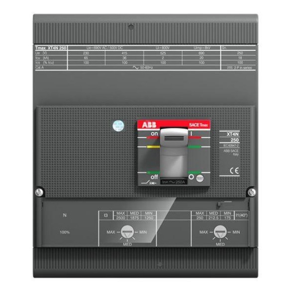 ABB Stotz-Kontakt 1SDA075241R0001 XT4H 250 TMF 30-400 4p FF UL/CSA автоматический выключатель