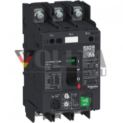 Schneider Electric GV4PEM115B6 TeSys 115A 3P 25kA NFC Multi. Защитный выключатель двигателя