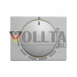 Berker 11350089 Arsys Центральная панель с регулирующей кнопкой для регулятора числа оборотов, крышка, цвет:полярная белизна, тон:глянец