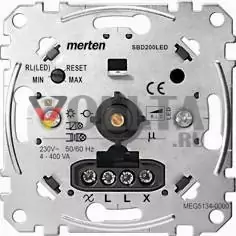 MERTEN MEG5134-0000 Универсальная поворотная вставка диммера для светодиодных ламп