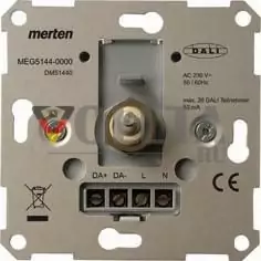 MERTEN MEG5144-0000 Tunable White с блоком питания DALI поворотный диммер вставка