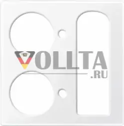 Schneider серия: Merten 447925 System M Steckvorrichtung VarioLine крышка, цвет:белый, тон:глянец