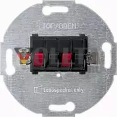 MERTEN 467014 вставка для подключения громкоговорителя 2-полосная антрацит