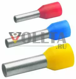 Klauke 476/12 Наконечники 10mm изолированные, 100 штук