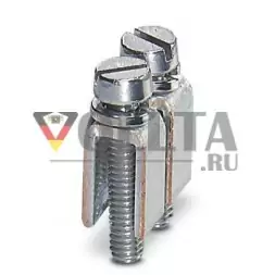 Phoenix Contact 0201456 FB 2-6-EX 2-полюсный серебряный фиксированный мост