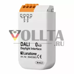 Lunatone 89453863 DALI Daylight Bluetooth интерфейс