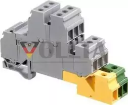 Монтажная клеммная колодка ABB D4/6.LNTP7 4мм30А,18мм