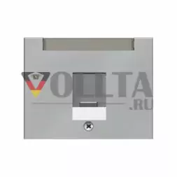 Berker 11707004 K5 телефонная розетка, крышка, цвет: благородная сталь