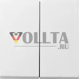 Gira 231503 System55 Светорегулятор нажимной коромысловый выключатель, цвет:чисто белый, тон:глянец