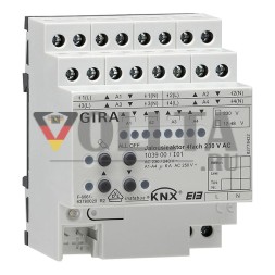Gira 103900 Привод жалюзи EIB 4f REG