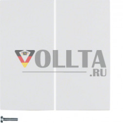 Berker 85146189 KNX радиокнопка 2-сторонняя quicklink полярно-белый, глянцевый Berker S.1/B.3/B.7