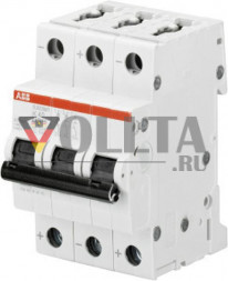 Автоматический выключатель ABB Stotz-Kontakt S203MT-C1UC C1A 3-полюсный, 10 кА, 2CDS273065R0014