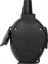 Schneider серия: Merten 179851 SCHUKO-Dreifach-Hangekupplung цвет: черный