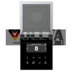 Jung DABAL1BT Smart Radio DAB+ Bluetooth®, набор Mono, серия LS, алюминий