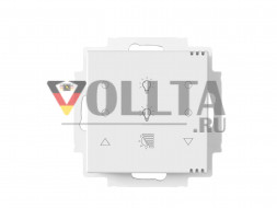 MULLER GS 67.21 knx6 KNX сенсорный датчик | 4 x освещение, 2 x затенение | студийный белый | 55x55 мм