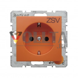 Berker 47431907 S1 SCHUKO-розетка 16А, со штампом ZSV-(центральное безопасное питание)-(центральное безопасное питание)-(центральное безопасное питание)-(центральное безопасное питание)-(центральное безопасное питание)-(центральное безопасное питание)-(ц