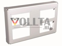 ABB Stotz-Kontakt 1SDA105118R0001 Рамка MIR-H горизонтальная для 2 переключателей XT6 с блокировкой