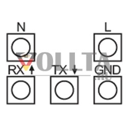 LUNATONE 24166096-PS-HS Интерфейс DALI-RS232 REG | 240 мА