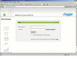 Удаленный доступ Hager TJ550 для Domovea