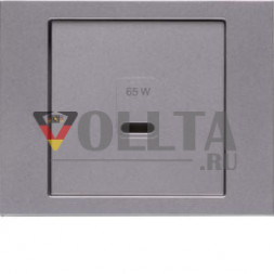 Berker 48607004 для USB Kx нержавеющая сталь матовый лак центральная часть