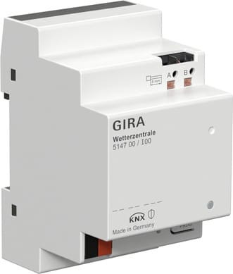 Gira 514700 Метеоцентр KNX REG Метеостанция