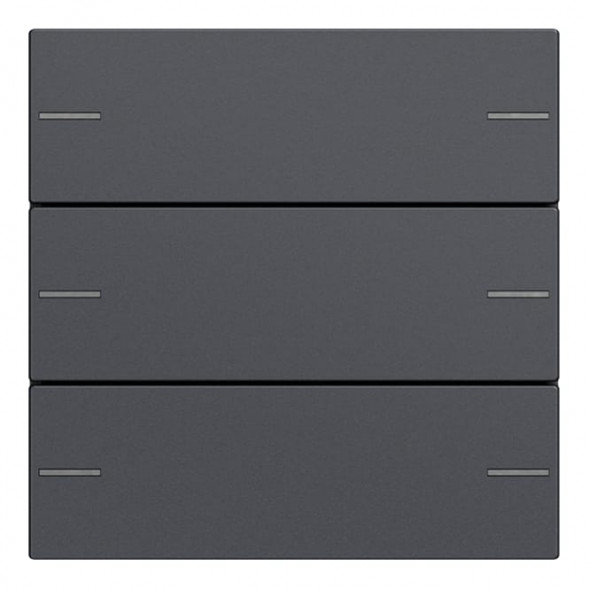 Gira 575328 3f сенсорный датчик 4 System 55 anthra набор клавиш