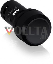 ABB Stotz-Kontakt CP1-10B-20, кнопка, тактильная, плоская, черная, 2S, 1SFA619100R1026