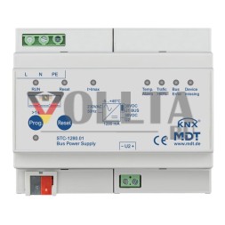 MDT STC-1280.01 Шинный блок питания с функцией диагностики, 6TE REG, 1280мА