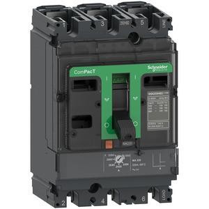 Schneider Electric C16N3MA150 ComPacT NSX160N с автоматическим выключателем в литом корпусе MA150 3P3D 150A 50kA