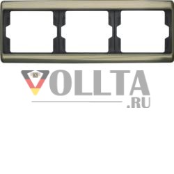 Berker 13740001 оправа светлая бронза, металл Berker Arsys