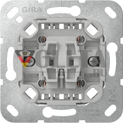 Gira 381900 2-позиционный выключатель без вставки цепи клавишный выключатель