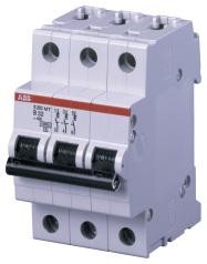 ABB Stotz-Kontakt S203MT-C25, автоматический выключатель C-Char., 10 кА, 25 А, 3П, 2CDS273006R0254