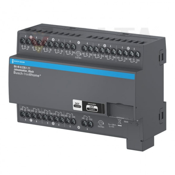 Busch-Jaeger 2CDG510029R0021 BA-M-8.230.1.11 8-позиционный 230 В REG привод жалюзи