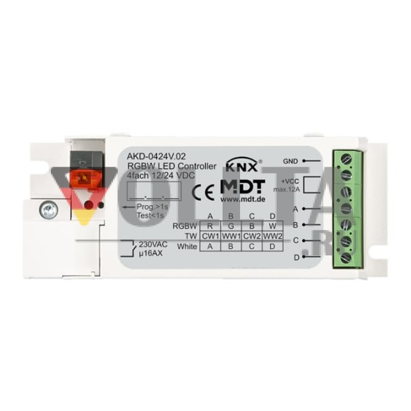 MDT AKD-0424V.02 Контроллер светодиодов 4-канальный, RGBW