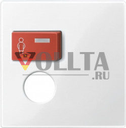 Schneider серия: Merten 450219 System M модуль вызова крышка, цвет:полярная белизна, тон:глянец