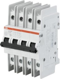 Автоматический выключатель ABB Stotz-Kontakt SU204M-Z13 Z13A4-полюсный 10ка, 2CDS274337R0448
