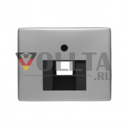 Berker 14080004 Arsys UAE телефонная розетка, крышка, цвет: благородная сталь