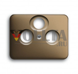 Busch-Jaeger 1743-03-21-101 Alpha Антенная розетка крышка, цвет:бронза