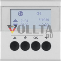 Berker 85745183 Радиотаймер KNX для слепой связи Quicklink алюминий, матовый Berker B.7