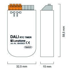 LUNATONE 86459531 Таймер DALI DE | Таймер реального времени