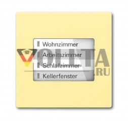 Busch-Jaeger 6730-815 Solo LED-Дисплей WaveLINE цвет: сахара