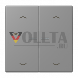 Jung BTLC17102P203 Кнопка JUNG HOME 2-позиционная, со стрелками, серия LS, серый 31