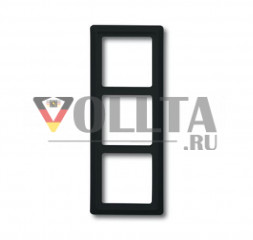 Busch-Jaeger 2103-35 серия:Allwetter44 рамка,3 группы, цвет:антрацит