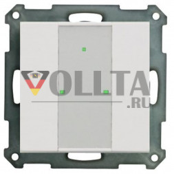 MDT BE-TA55P2.01 кнопка, клавиша двойная, A plus LED цвет:чисто белый, тон: матовый