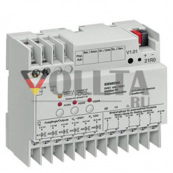 Siemens 5WG1605-1AB01 модуль управления термоэлектрическими приводами N605/01