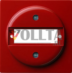 Gira 027843 S-Color D-Subminiatur Mini-D VGA крышка, цвет: красный, тон:глянец