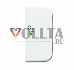 Busch-Jaeger 6234-22-214 крышка, двойная, правая, Символ Диммер Reflex SI, цвет: альпийский белый